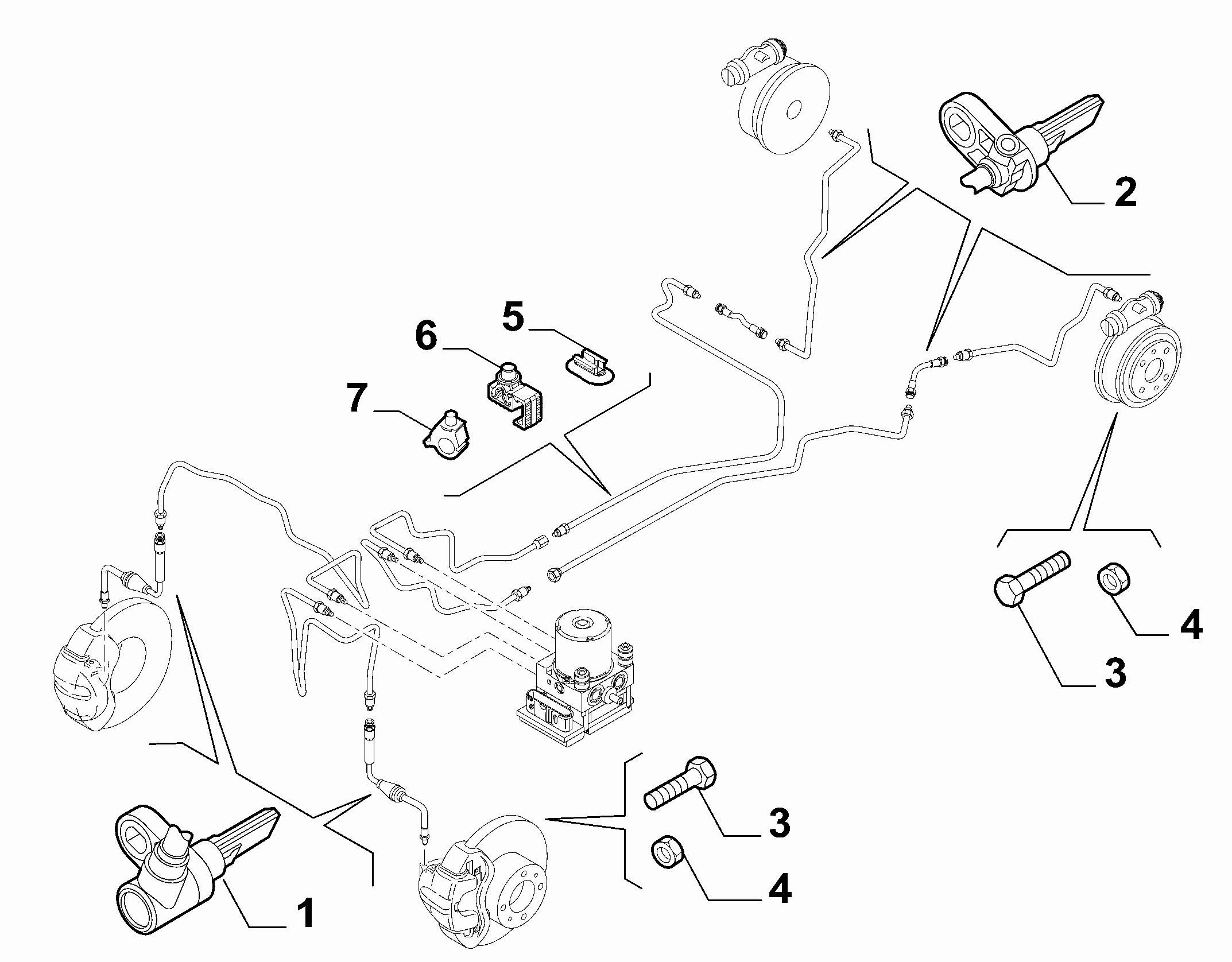 33102-070 ABS SENSOR