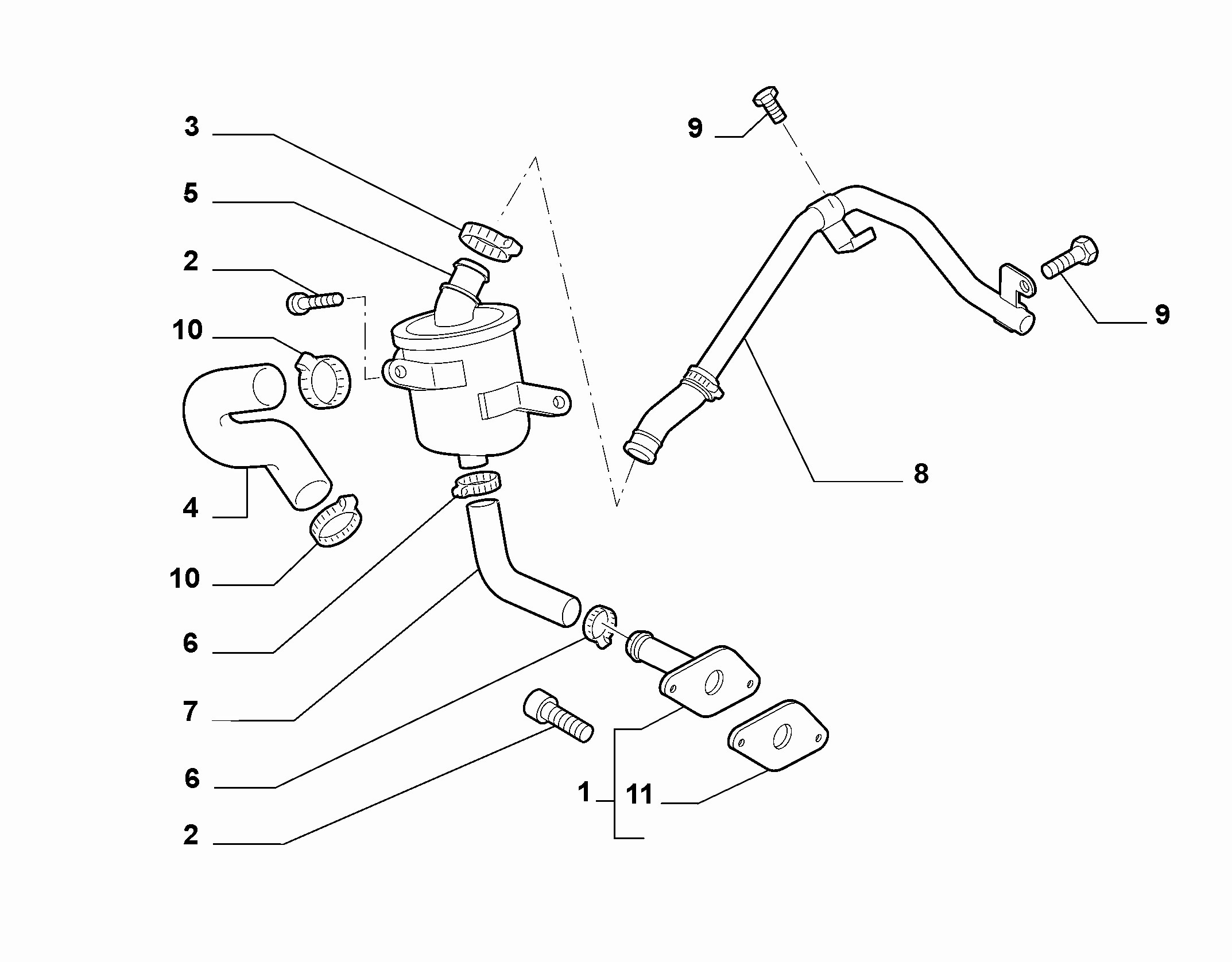 10301-030 FUEL AIR TRAP