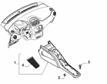 70504-010 SHAFT TUNNEL CONSOLE