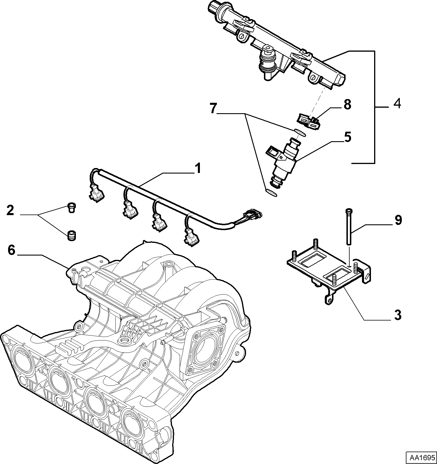 55196402 AIR DUCT SYSTEM