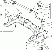44301/00 ПЕРЕДНЯЯ ПОДВЕСКА 