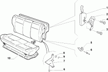70613/04 REAR SEAT