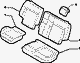 70615/02 REAR SEAT LINING