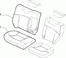 70615/01 REAR SEAT LINING