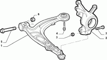 44301/00 ПЕРЕДНЯЯ ПОДВЕСКА 