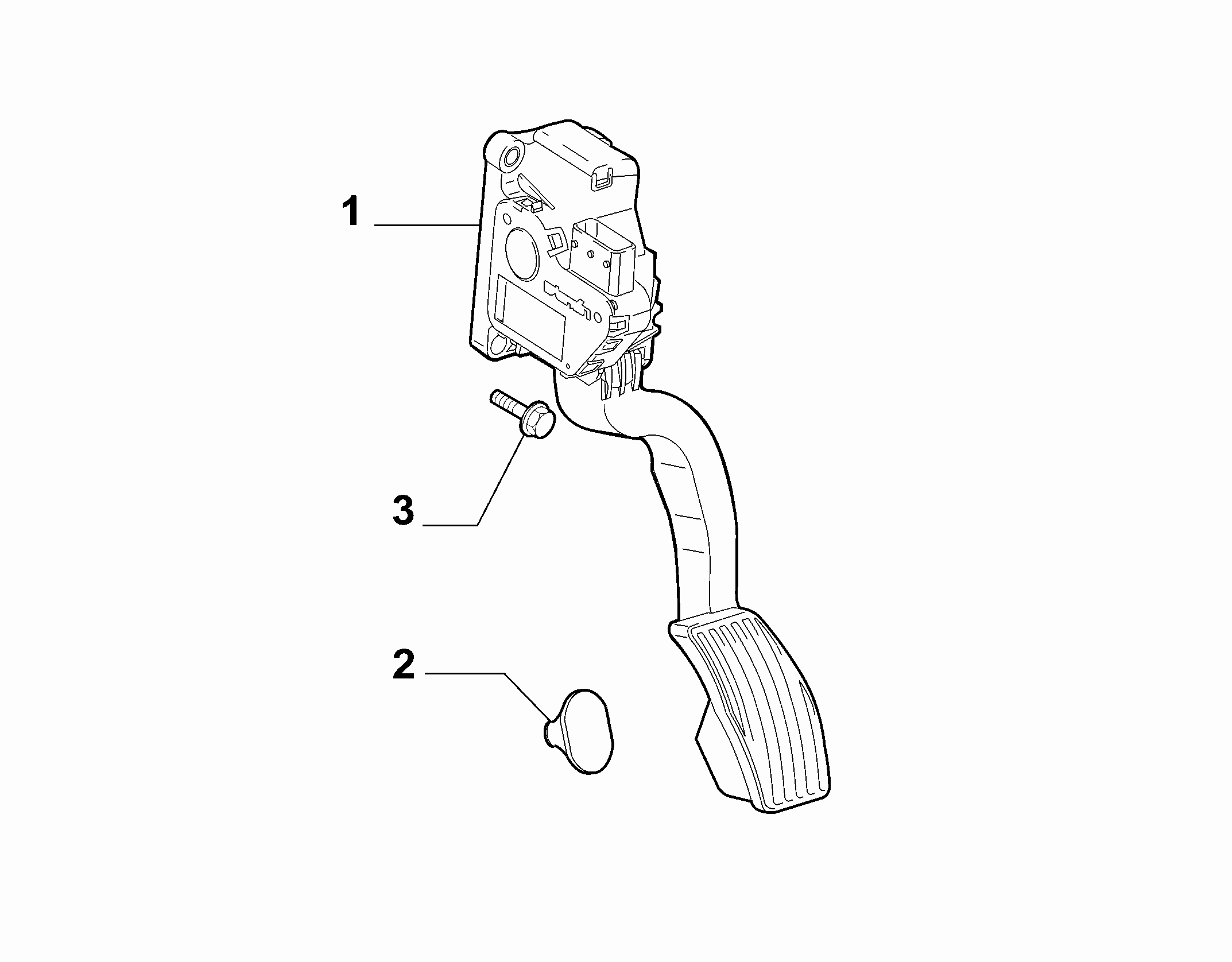 10222-010 ACCELERATOR PEDAL COMMAND