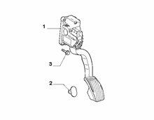 10222-010 ACCELERATOR PEDAL COMMAND