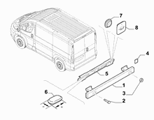 70004-040 REAR CRASH BOX