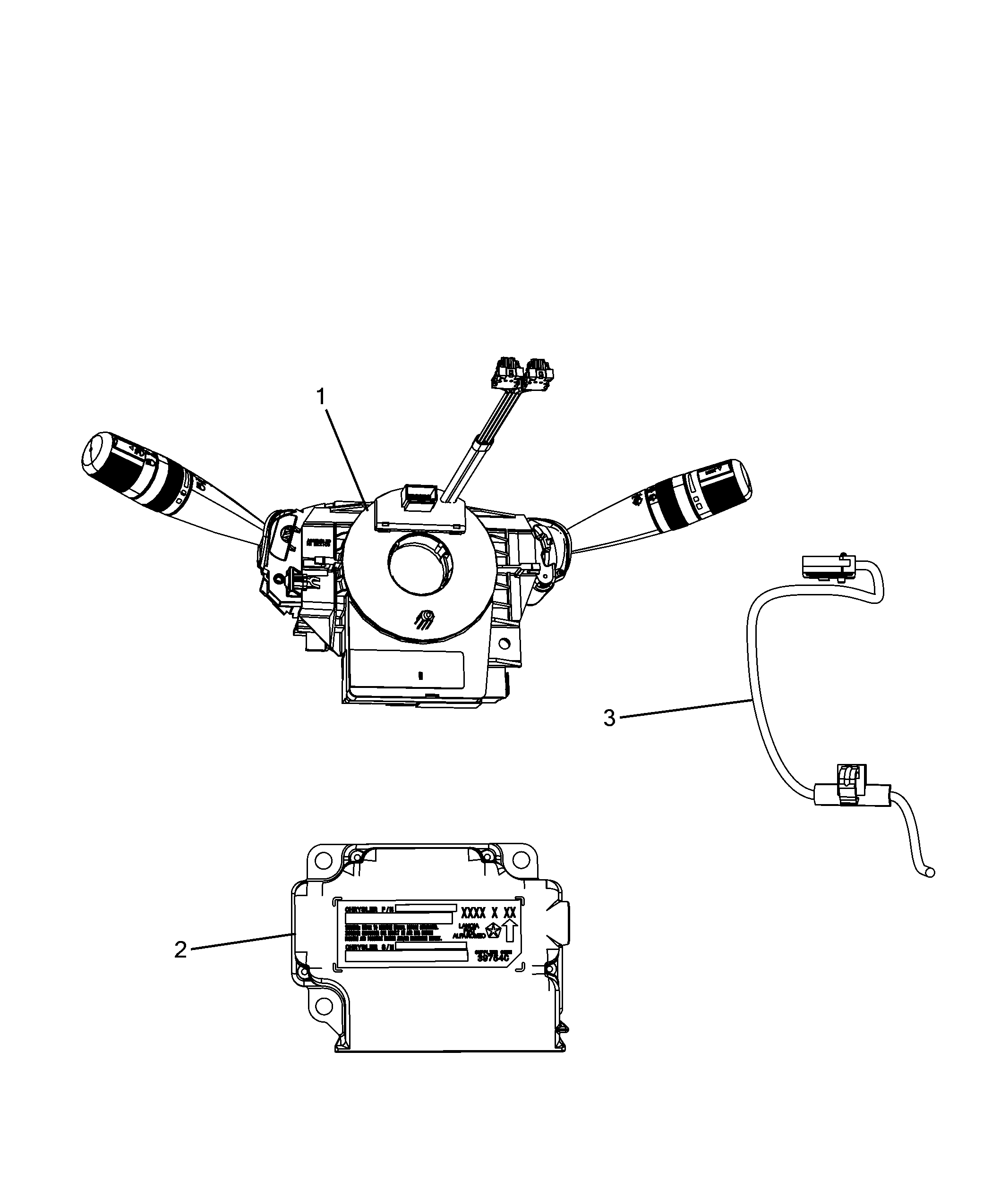 55508-070 REMOTE CONTROL AIRBAG SENSOR