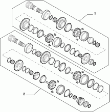 21215-033 SECONDARY UPPER AND LOWER SHAFT