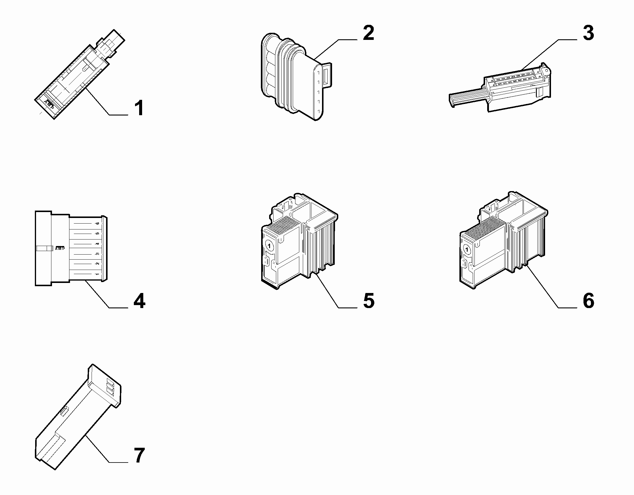 55528/00 CABLE ASSEMBLY CONNECTORS