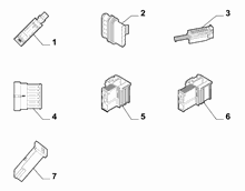 55528/00 CABLE ASSEMBLY CONNECTORS