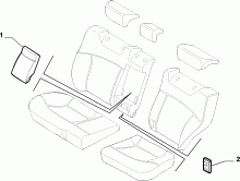 70615/04 REAR SEAT LINING