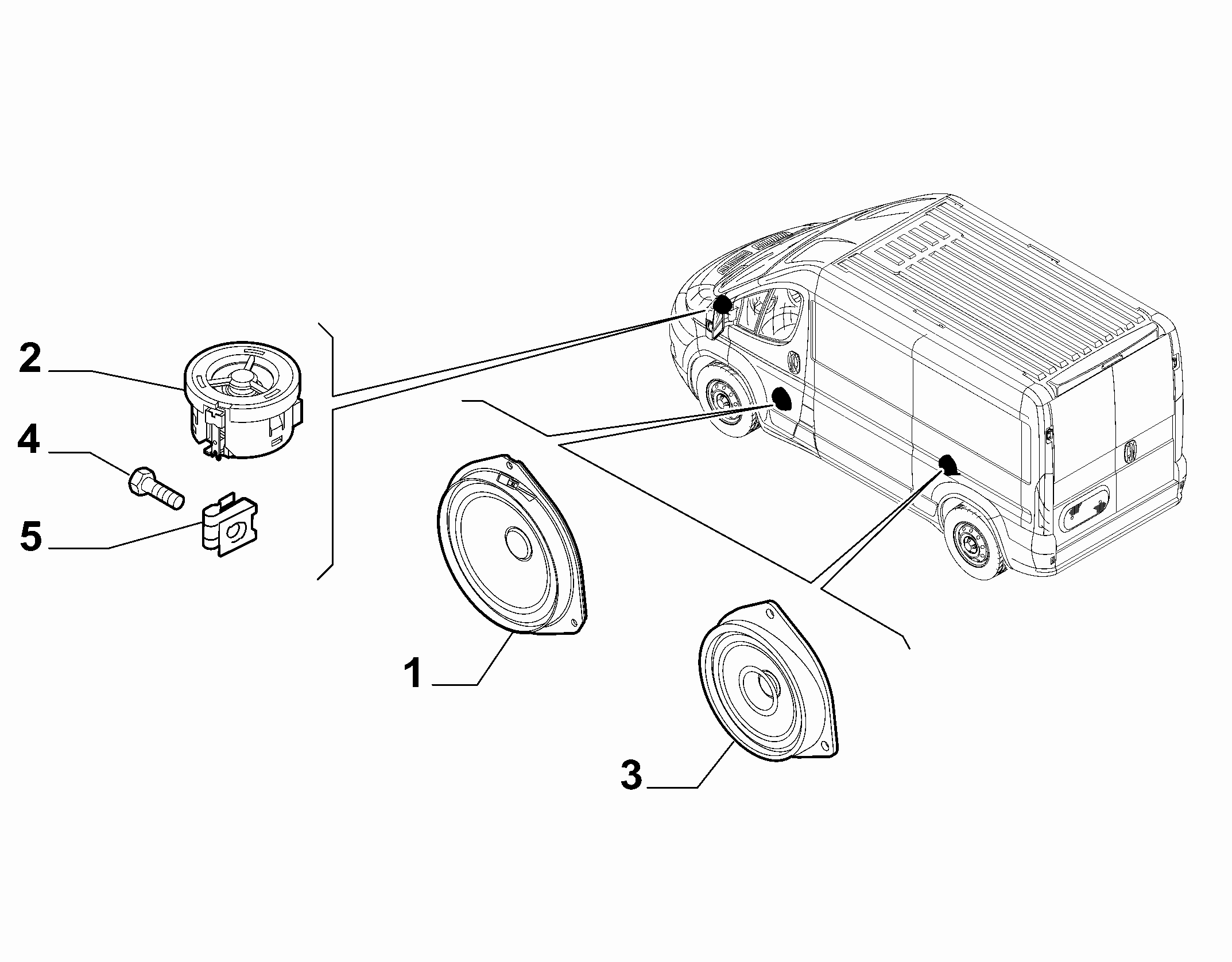 55521-020 LOUDSPEAKER