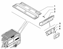 70523-070 PARCEL SHELF