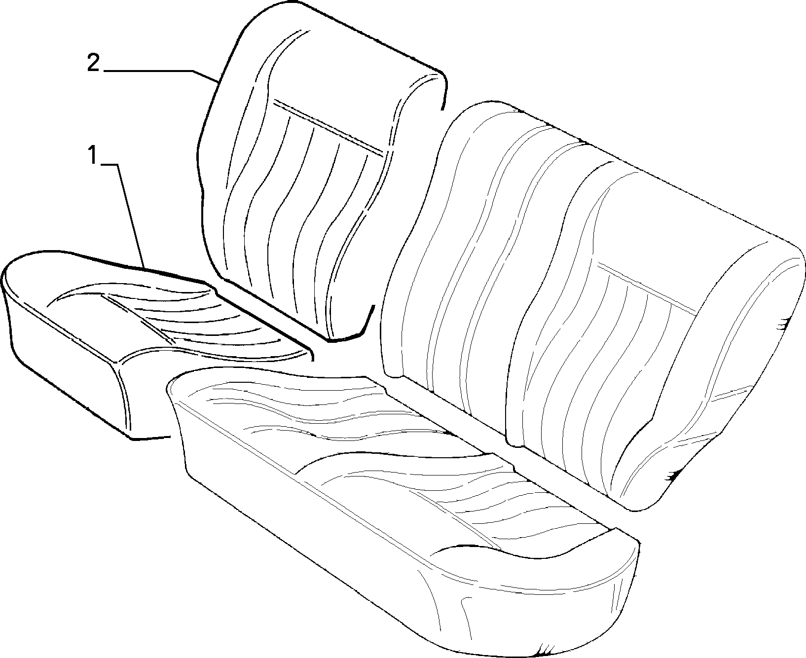 70615/02 REAR SEAT LINING
