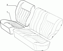 70615/02 REAR SEAT LINING
