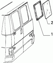 70148/00 ДВЕРЬ ЗАДКА 