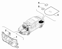 70522-020 PASSENGER COMPARTMENT INSULATION AND PADDING