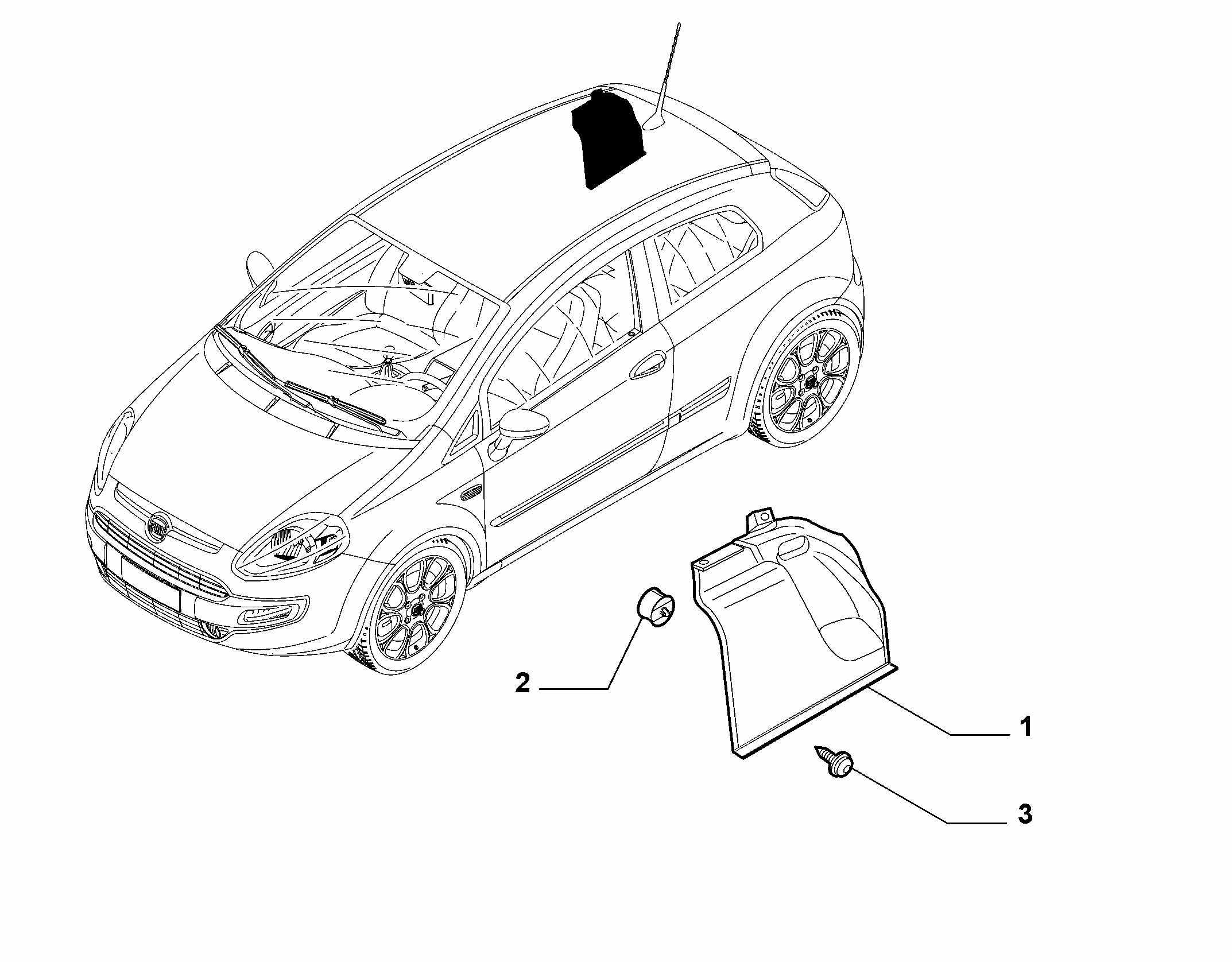 70526-010 BAG STORAGE INTERNAL SIDE LINING