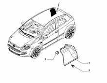 70526-010 BAG STORAGE INTERNAL SIDE LINING
