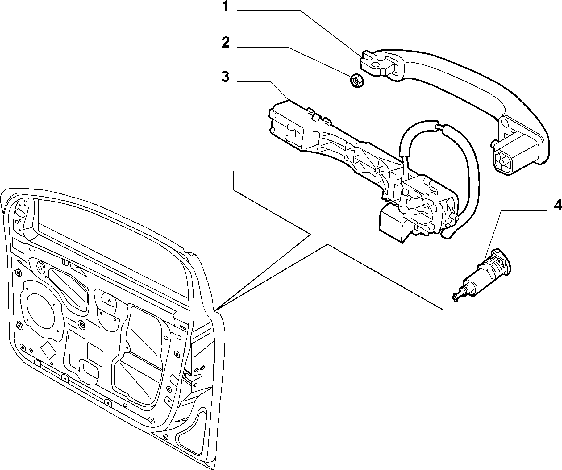 70129-060 FRONT DOOR HANDLE