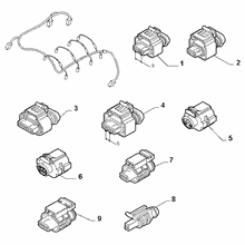 10226-060 ENGINE HARNESS CONNECTORS