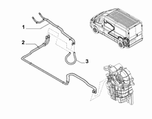 50101-045 ADDITIONAL HEATER/CONDITIONER WATER PIPES