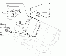 70613/01 REAR SEAT