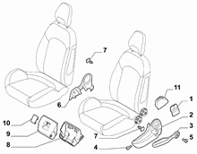 70601-060 FRONT SEAT COVERS