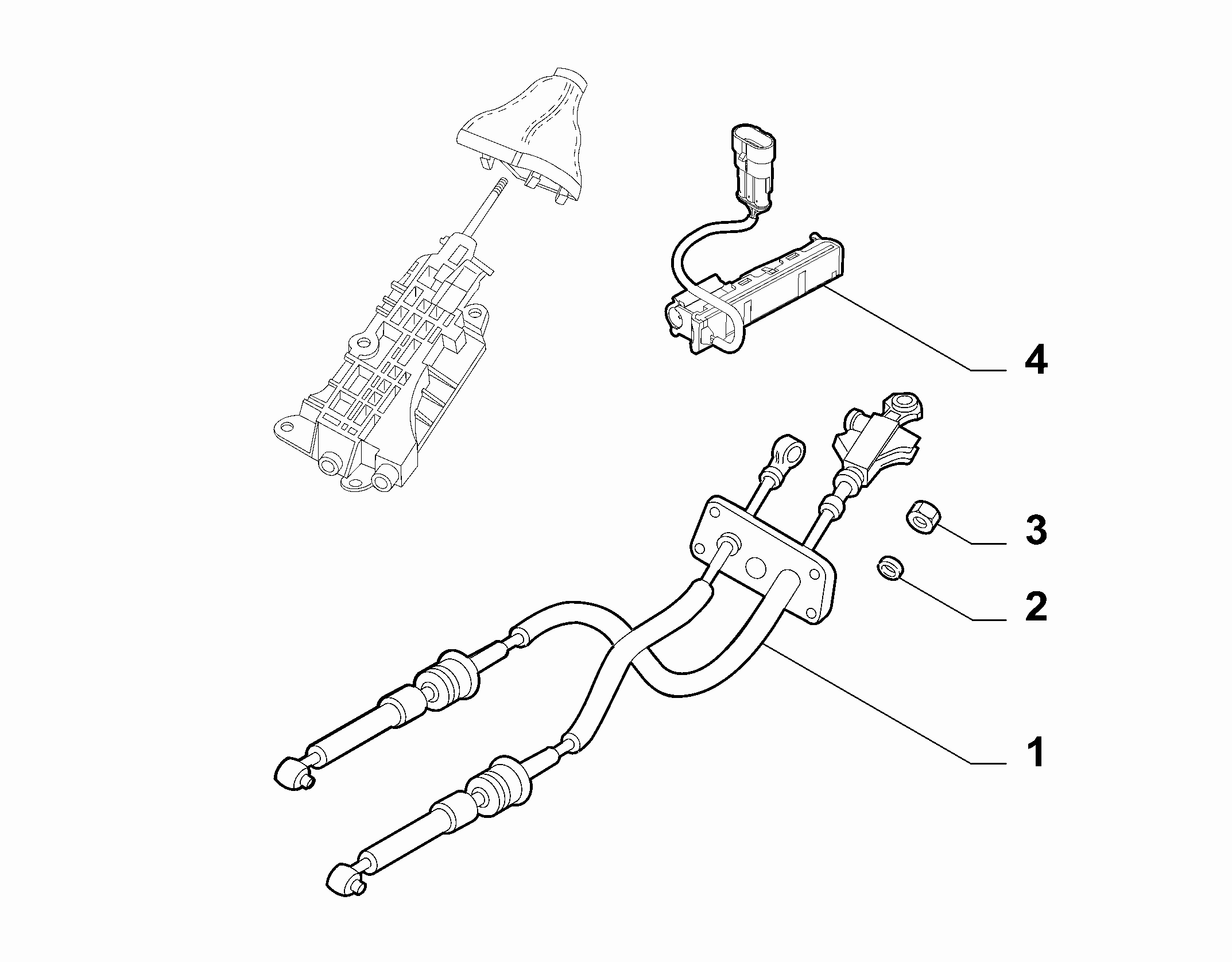 21221-020 GEAR STICK FLEX SHAFT