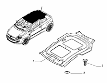 70523-010 INTERNAL ROOF LINING