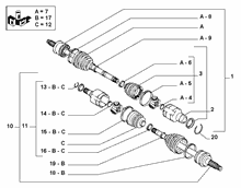 27402/02 DIFFERENTIALS DRIVE-SHAFTS