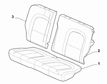 70613-010 REAR SET PADDING