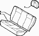 70615/04 REAR SEAT LINING