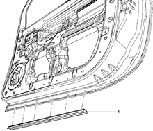 70129-080 FRONT DOOR RING GASKET