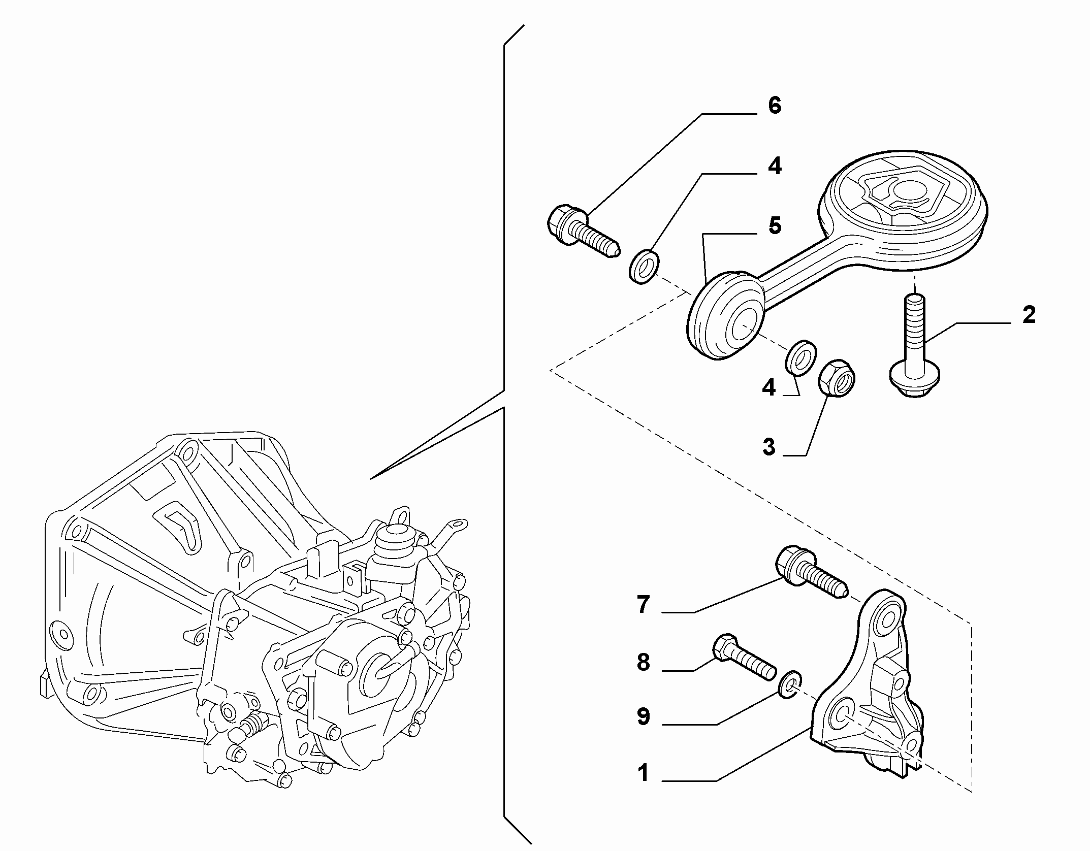 10002-030 AXLE INLET SCREW ANCHOR AND TENSION ROD SUSPENSION