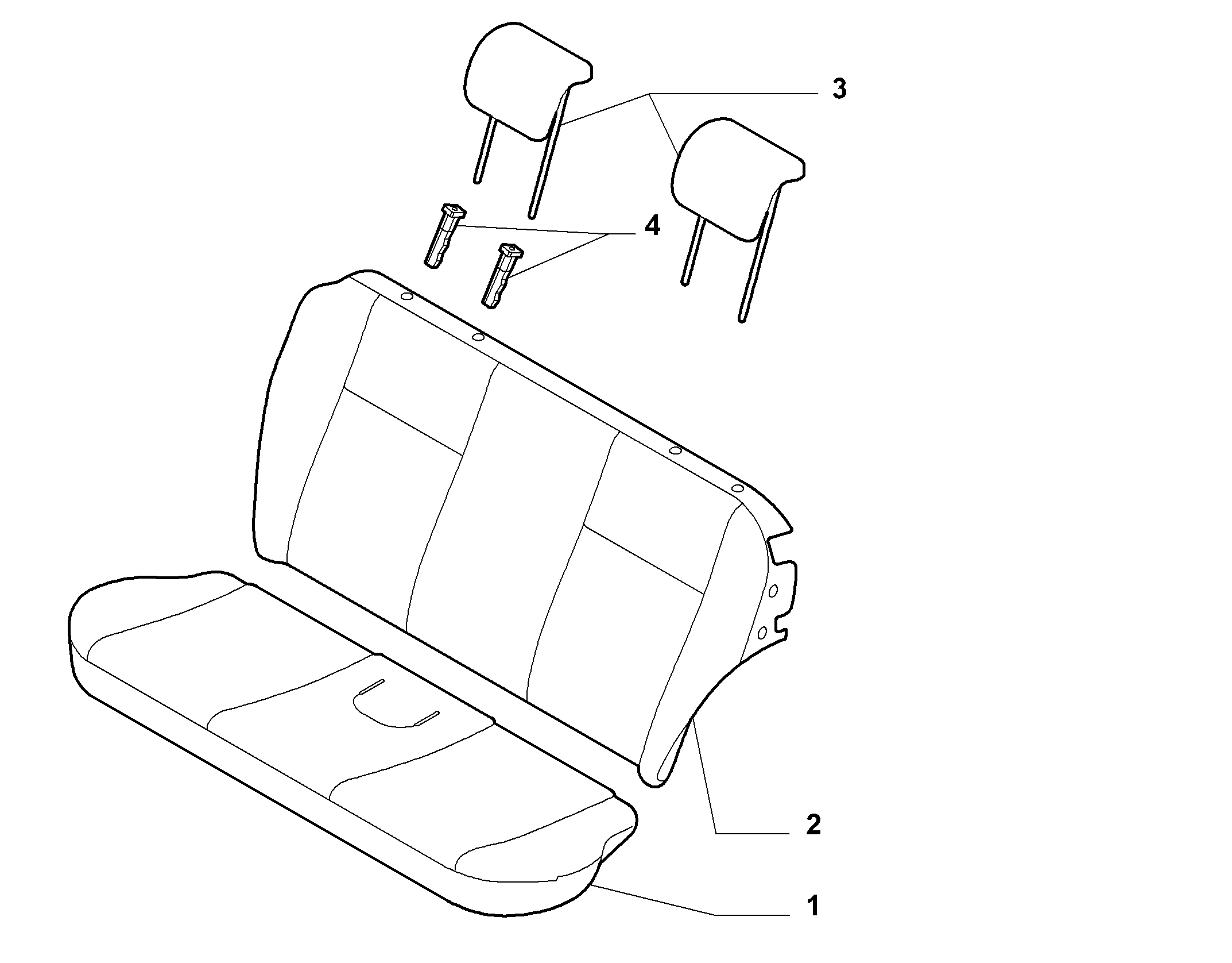 70615/21 REAR SEAT LINING