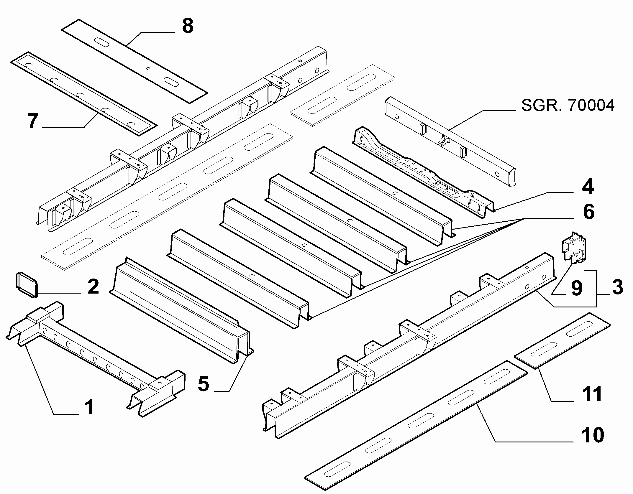 70006-040 SIDE MEMBER