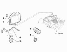 10201-040 FUEL EMISSION FILTER