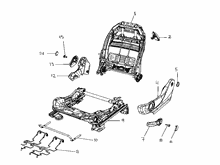 70601-020 FRONT SEAT FRAME