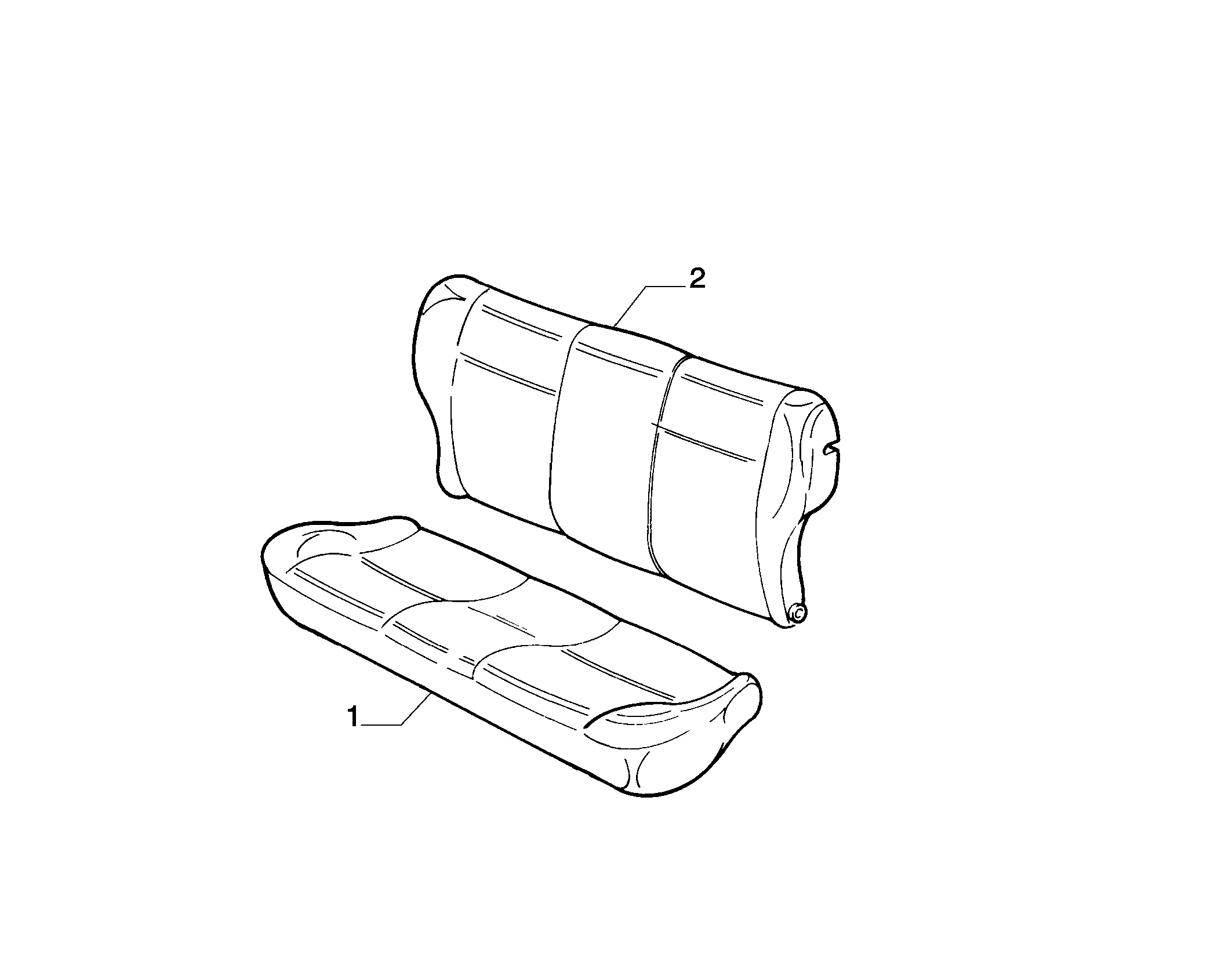 70613-010 REAR SET PADDING
