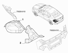 70020-020 SEAT HANDLE LIGHT