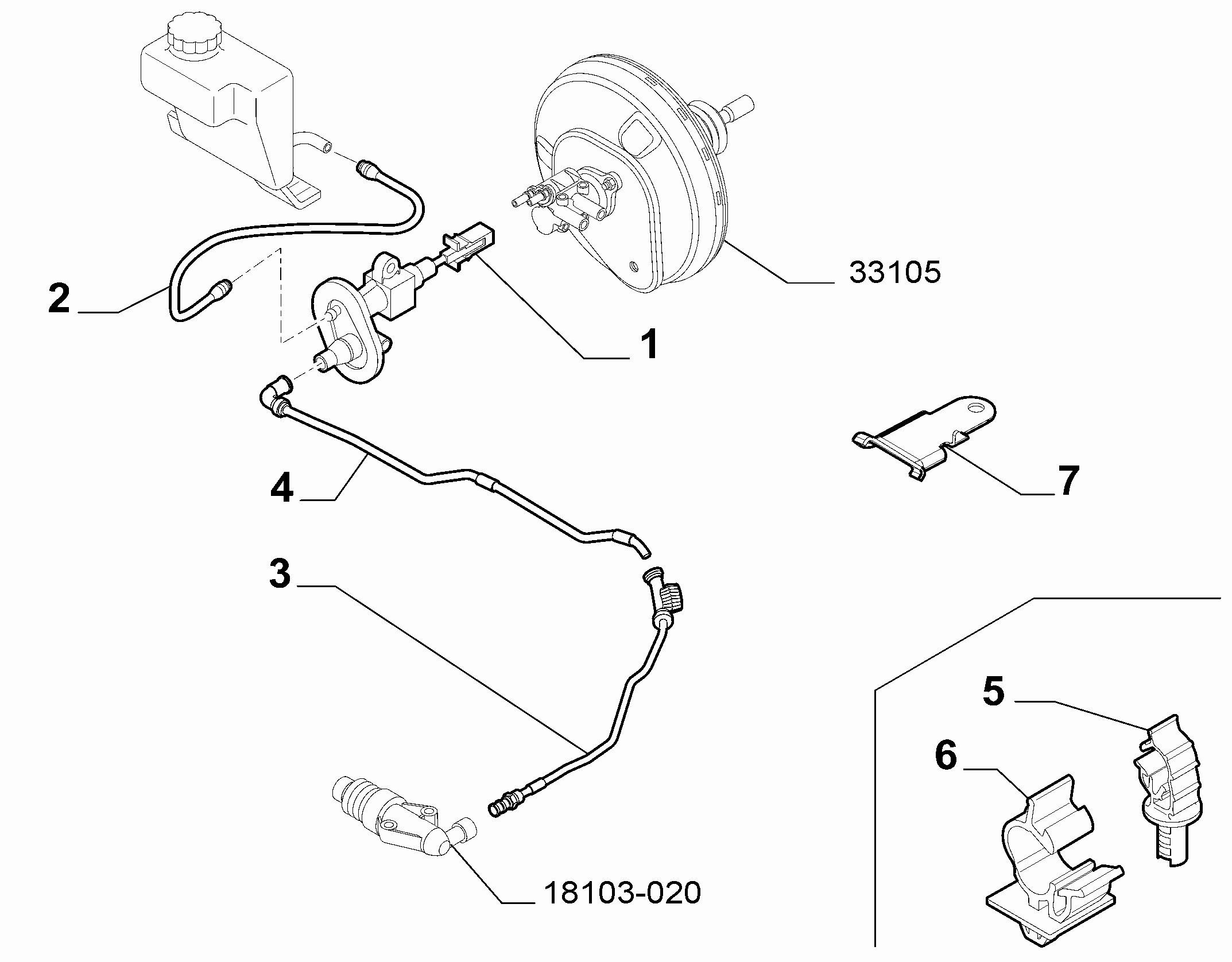 18103-010 CLUTCH PUMP AND CASING