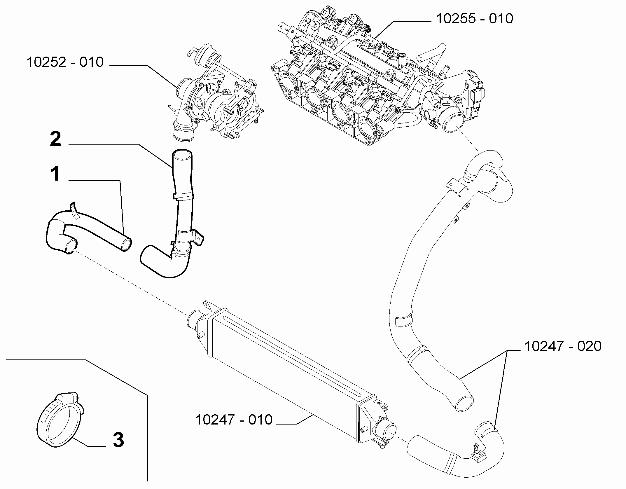 10247-030 TURBINE COOLER PIPING