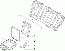 70613/01 REAR SEAT