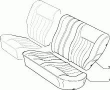 70615/02 REAR SEAT LINING