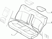70615/01 REAR SEAT LINING