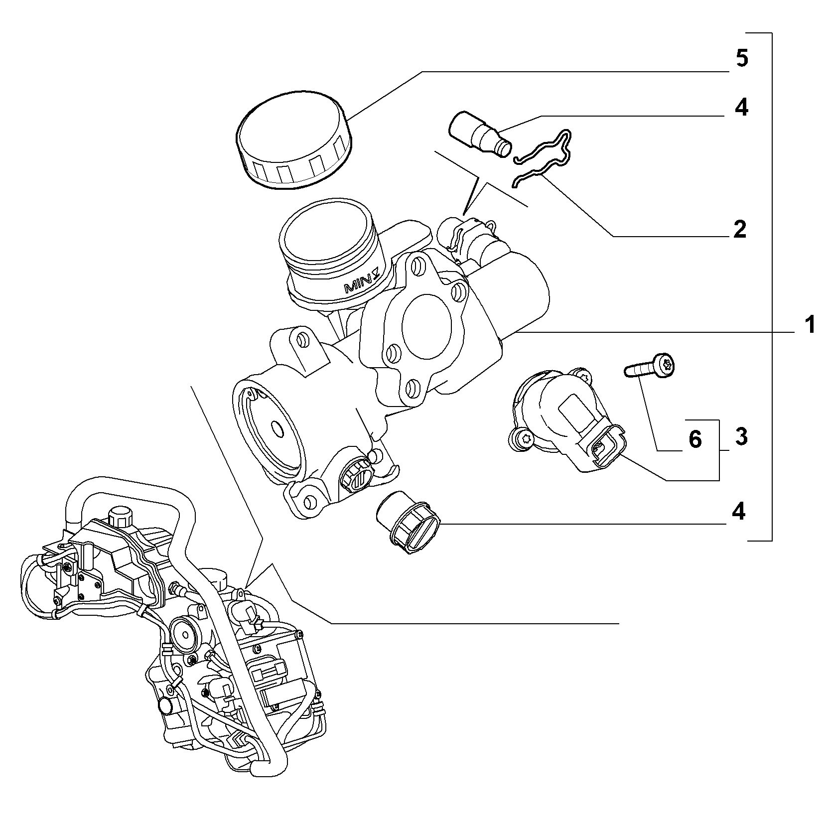 21200-060 GEARBOX CONTROL MODULE, MASTER&SLAVE