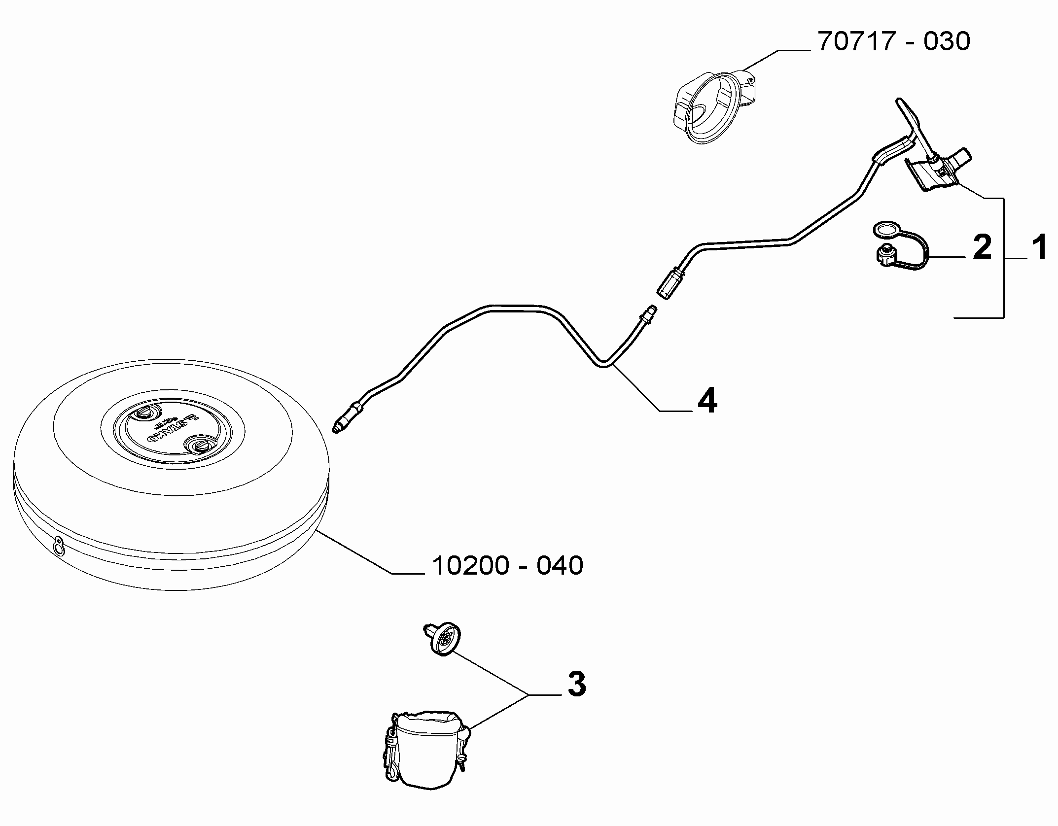 10200-021 FUEL PIPE INLET